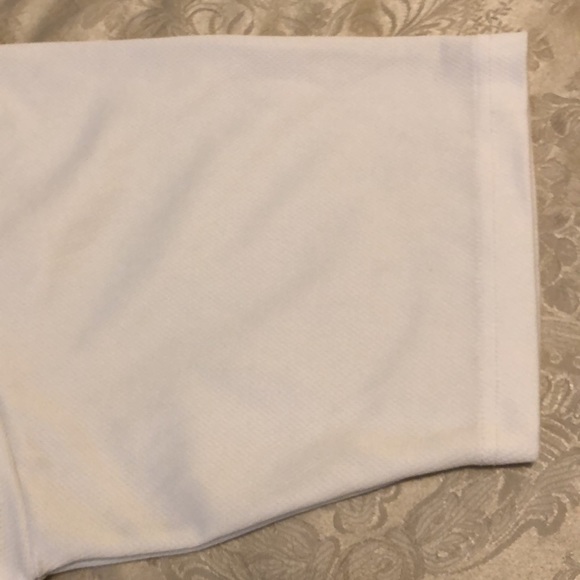 RIGGINS PERFORMANCE COOL MAX XL WHITE SHORT STRAIGHT SLEEVE GOLF SHIRT #… - Picture 5 of 9